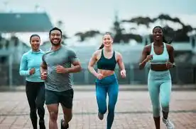 Achieving the Perfect Tone: How Often Should You Exercise for Results? 3 image of man and 3 women doing cardio exercise Wilmslow to help tone and remove fat from the body.